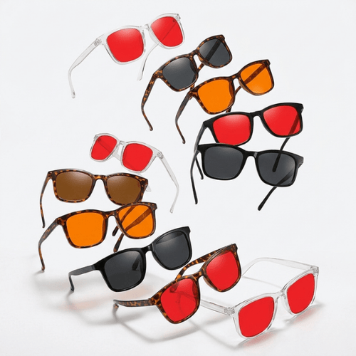 Anti - blue Light Glasses - VléraAnti - blue Light GlassesVléraQSYD234849612LO6011 Black Frame Orange Slices